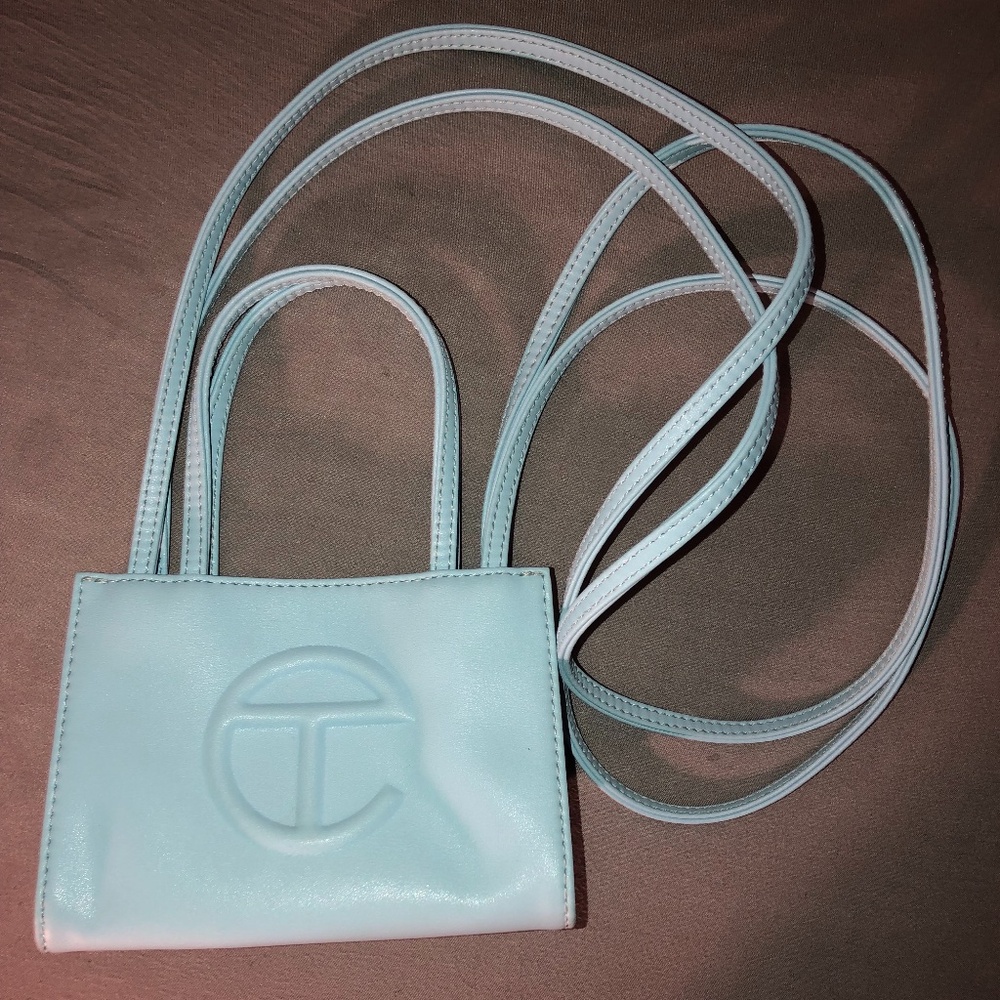 Telfar vegan leather small mini purse